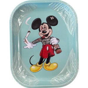 The Famous Mouse (Mickey Mouse) Rolling Tray Metal 5x7inches